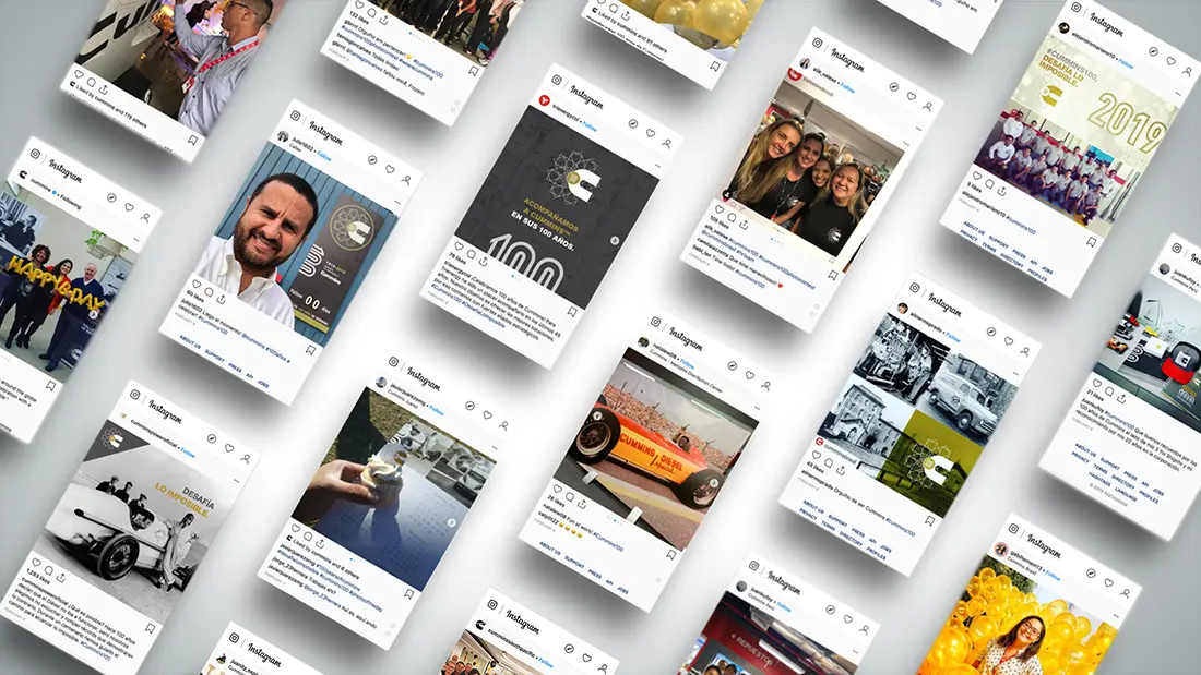 A hashtag, #Cummins100 aggregates the anniversary launch and celebrations around the world.